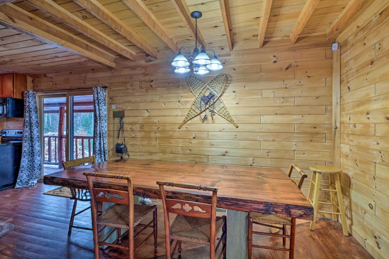 Secluded Johnsburg Retreat With Hot Tub And Fire Pit Villa Eksteriør bilde